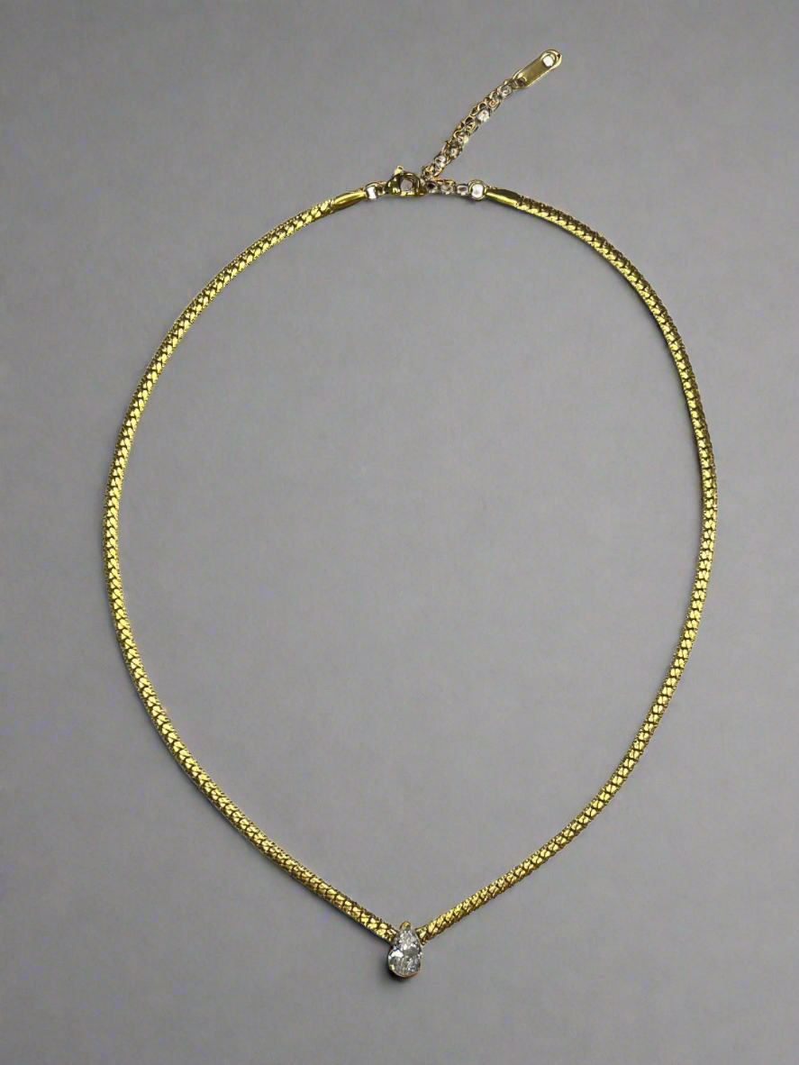 Leveled Up Chevron Necklace