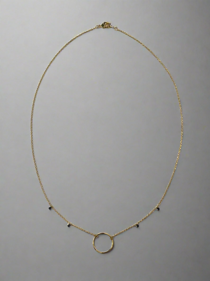 Midnight Orbit Necklace