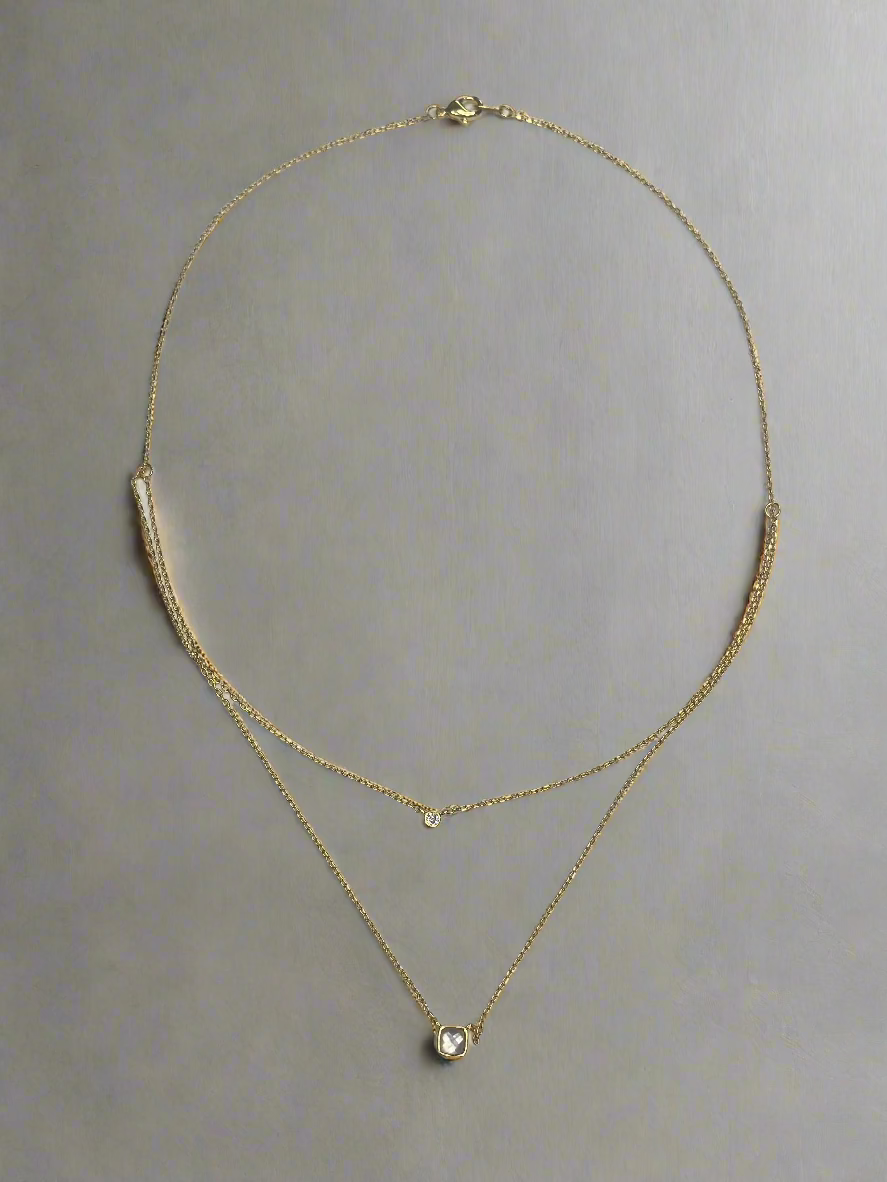 The Double Down Necklace