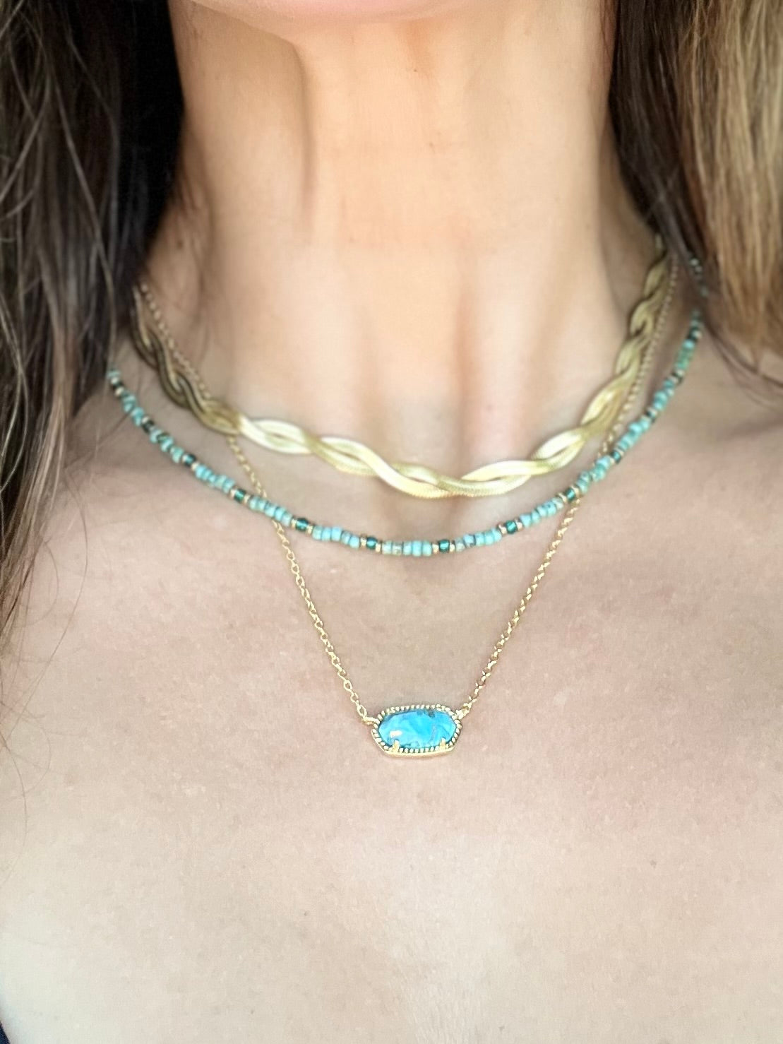 Treasure Island Beaded Necklace