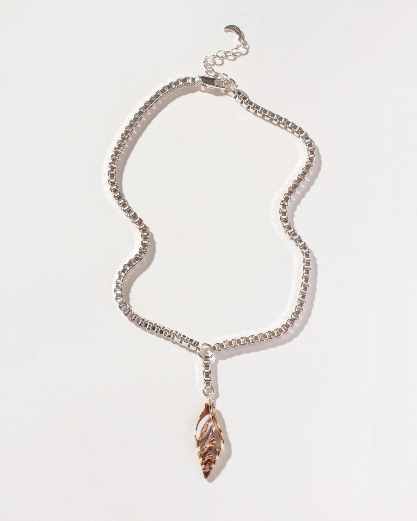 Silvery Shoreline Y-Necklace